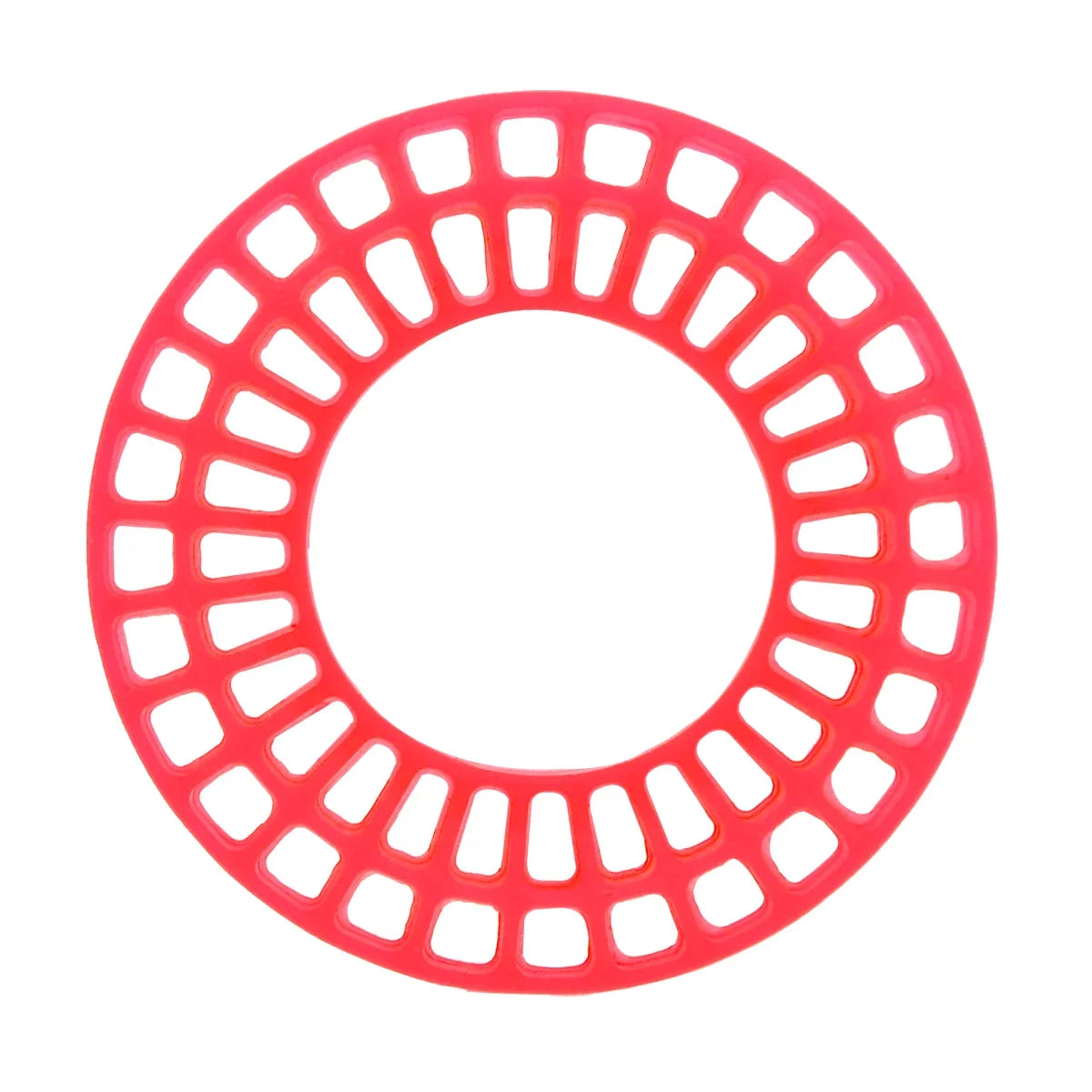 Red silicone rubber tire inserts for 1/18 and 1/24 RC crawlers