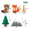 Woodland Animals Felt Sewing Craft Kit for Kids