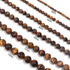 Natural Yellow Tiger Eye Stone Beads for DIY Jewelry Making