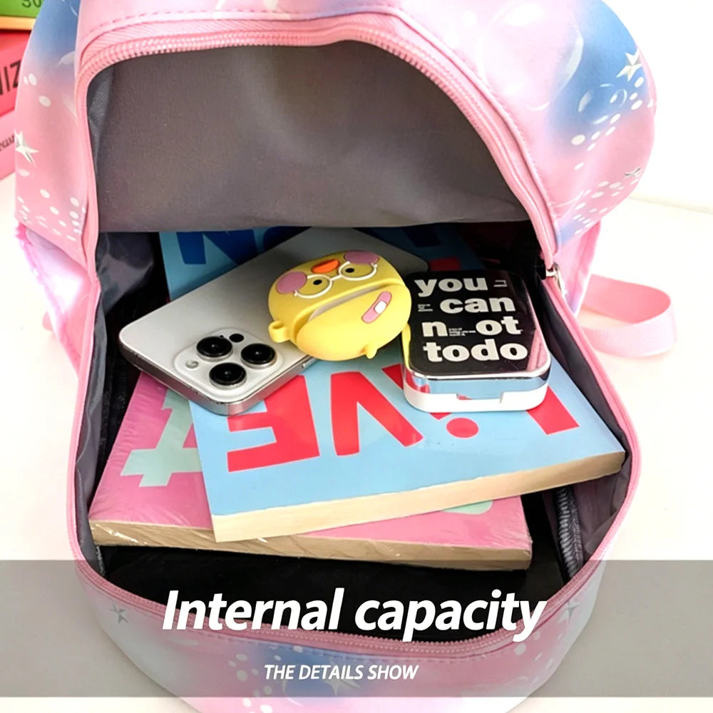 Purple 10-Inch Lightweight School Backpack for Kids