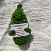 Quirky Pickle Plush Pillow – Soft Humor Decor