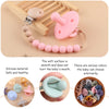 Soft Silicone Baby Pacifier with Clip Chain
