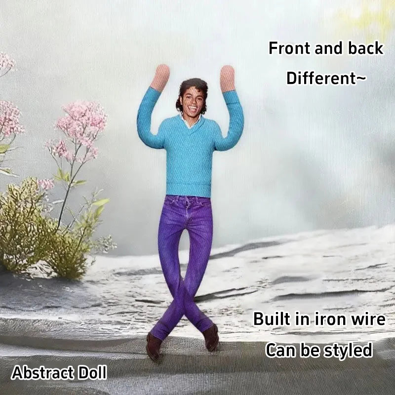 Michael Jackson Bendable Poseable Plush Doll