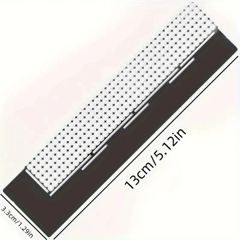 Stainless Steel Diamond Painting Ruler with Grooves