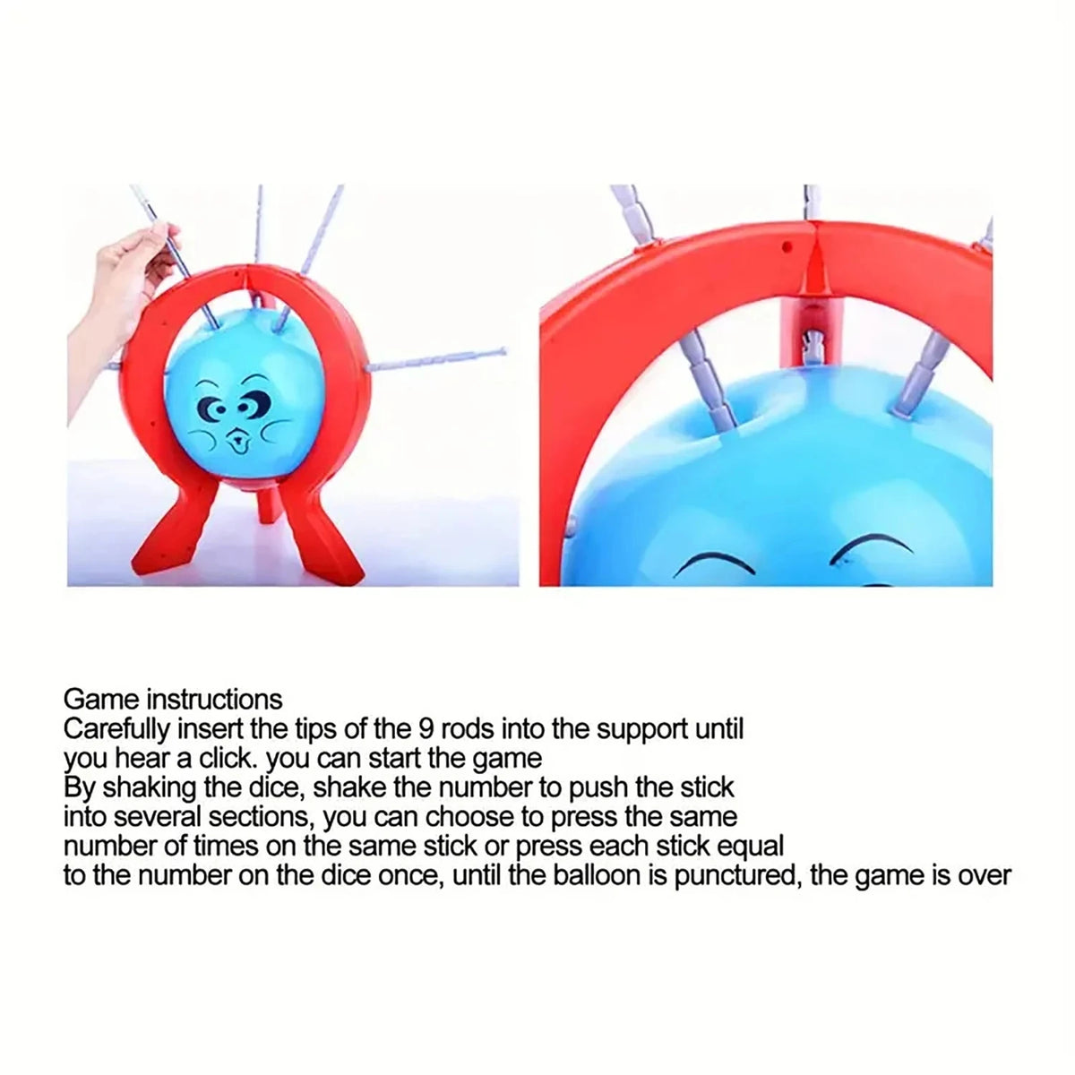 Balloon Burst Strategy Game for Family Game Night