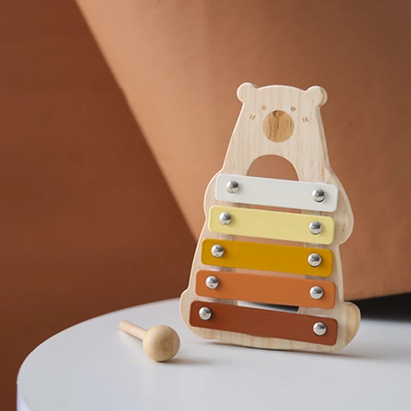 Cartoon Elephant Xylophone Musical Toy for Toddlers