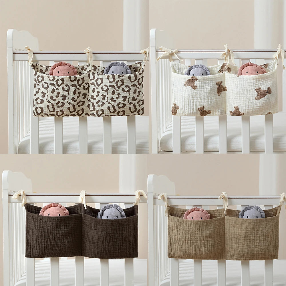 Hanging Nursery Diaper Caddy Organizer for Baby Essentials