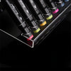 Clear Acrylic Pen Display Holder with Brush Storage