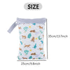 Waterproof Wet & Dry Bag for Swimwear, Diapers, and Gym Gear
