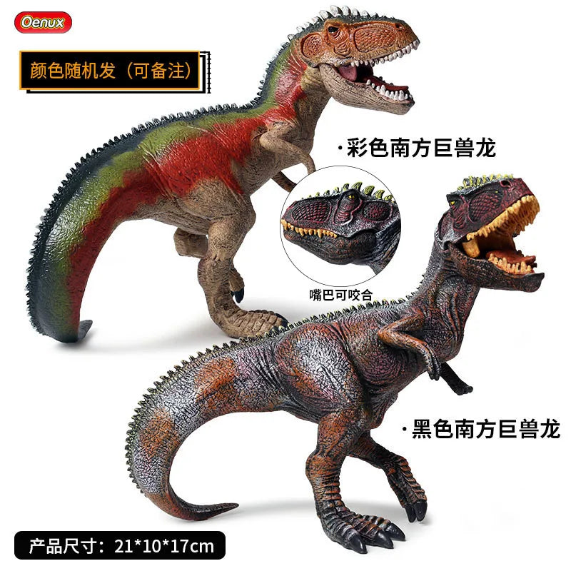 Realistic Dinosaur Figurine Collection for Imaginative Play
