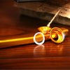 Silver Aluminum Kazoo with Vibrating Membrane