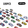 Diecast Pull-Back Car Set - Mini Vehicle Collection for Kids
