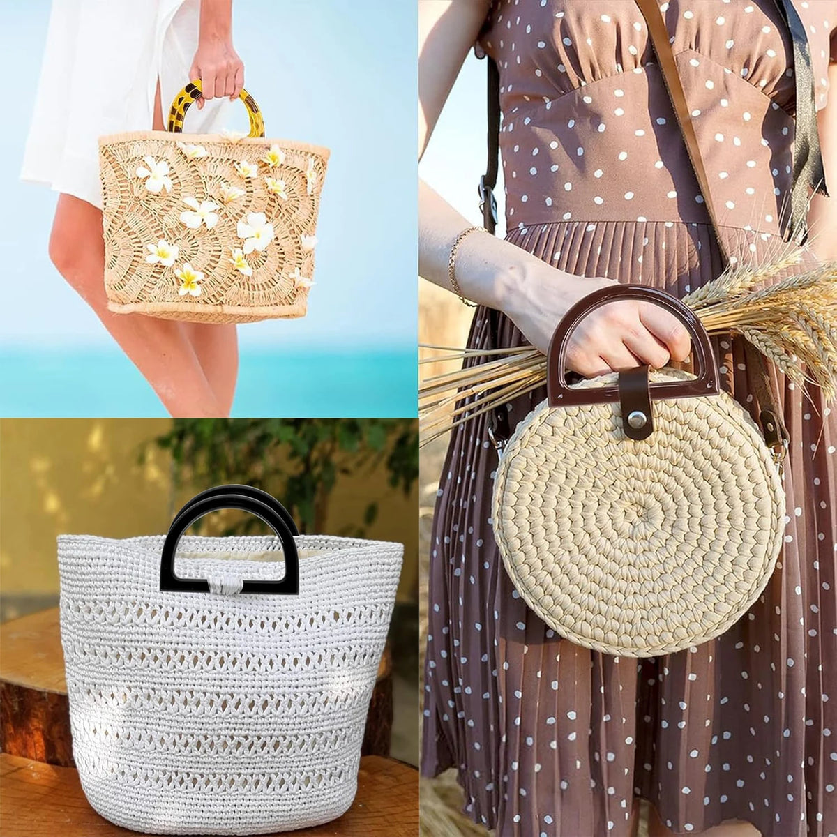 D-Shaped Purse Handles for DIY Bag Making