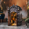 DIY Wooden Book Nook Kit - Dragon Treasure Labyrinth