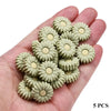 20mm Daisy Silicone Beads for DIY Jewelry & Crafts