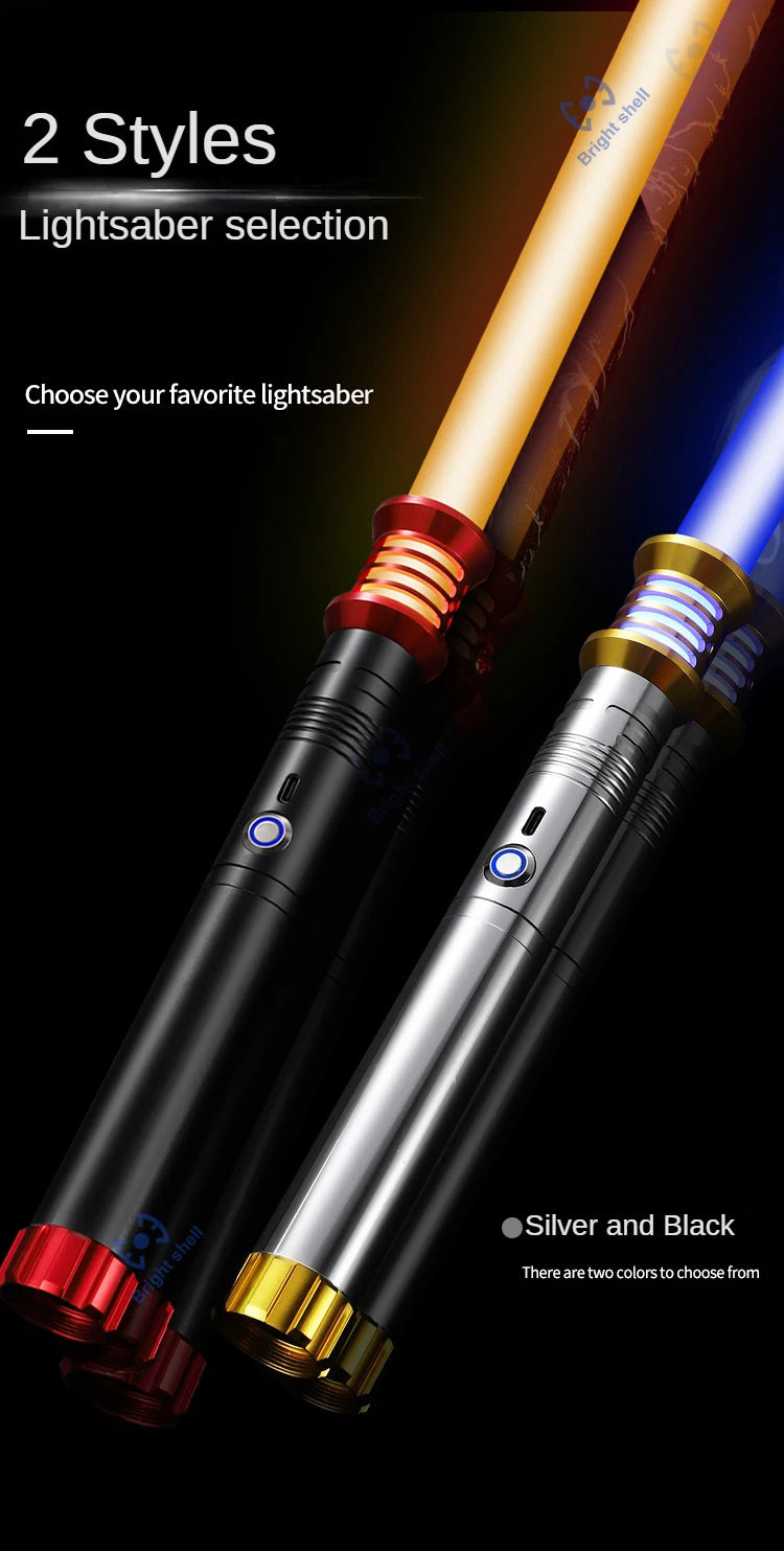 RGB Color-Changing Lightsaber with Sound Effects