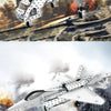 Metal 3D Aircraft Model Building Kit with Screw Assembly