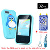 Kids' Smart Phone Toy with Dual Camera and 28 Learning Games