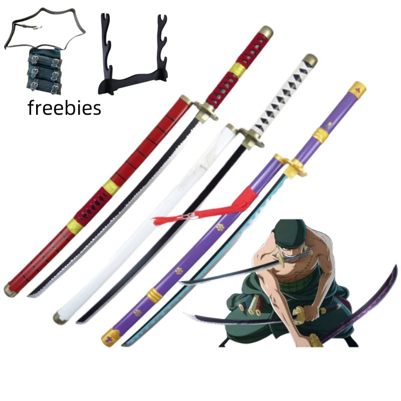 Roronoa Zoro Katana Cosplay Sword – 41-Inch Anime Replica