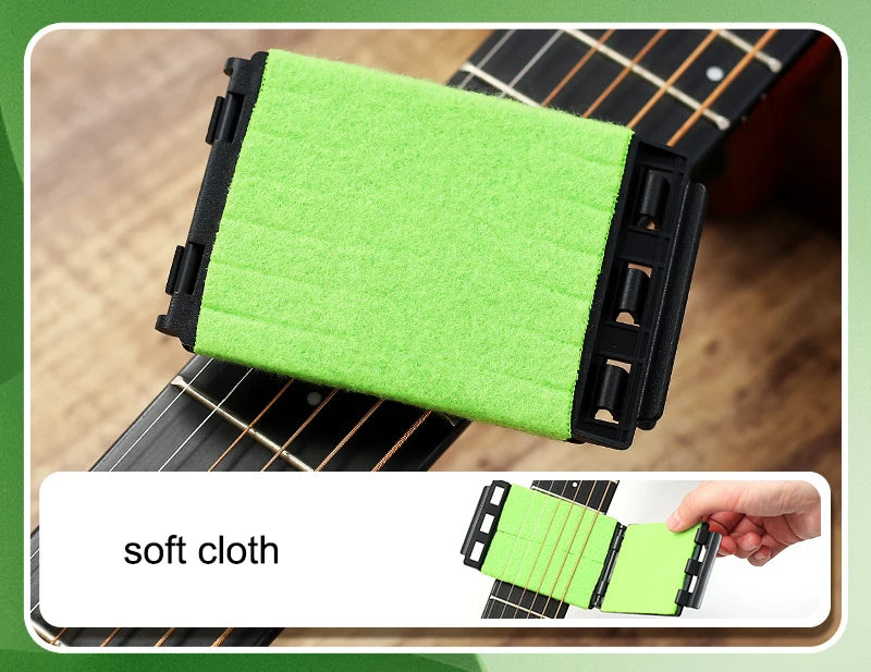 Guitar Fretboard Cleaning Kit with Microfiber Cloth