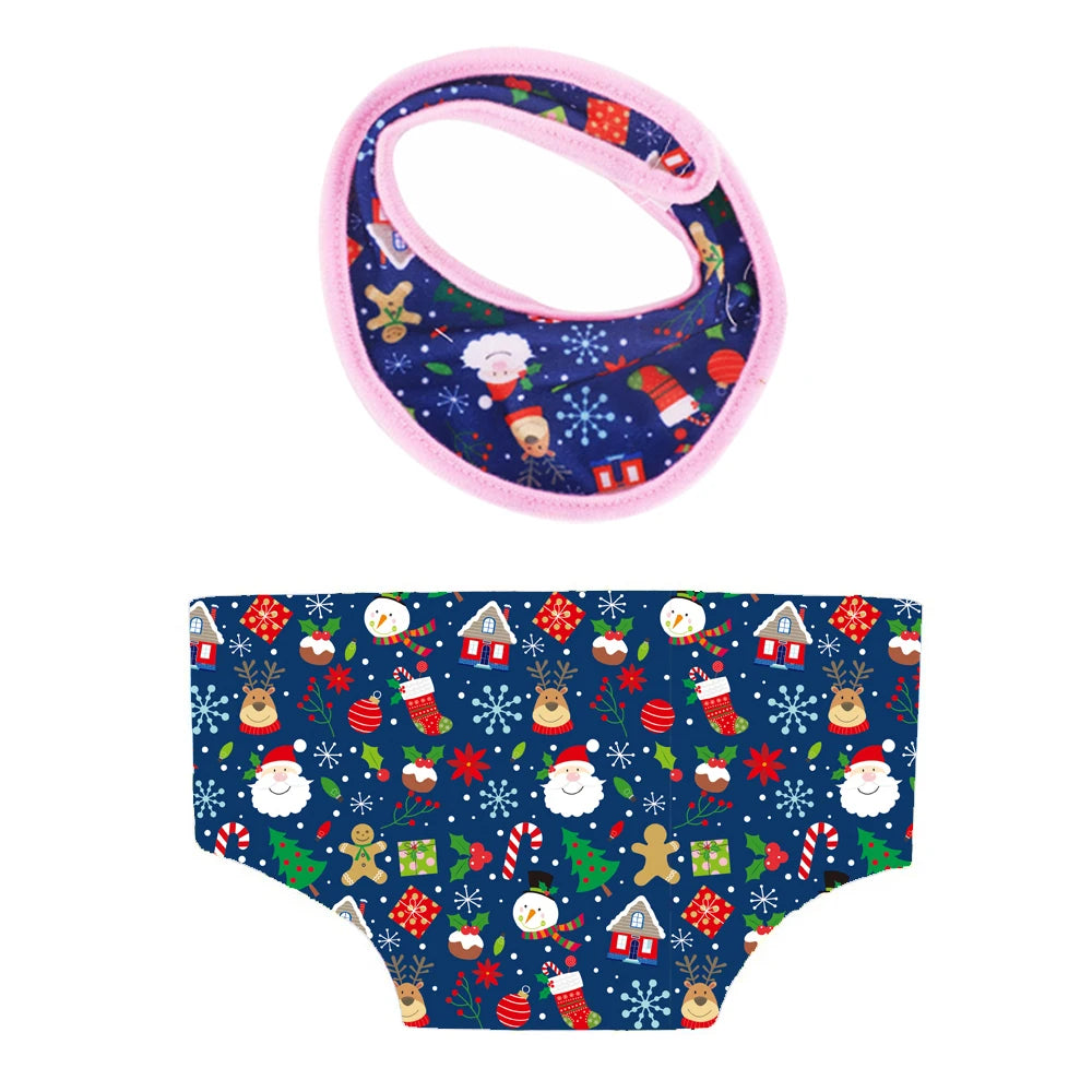 Doll Care Accessory Set with Water Towel and Underwear