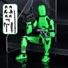 3D Articulated Action Figure Building Toy