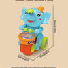 Elephant Musical Toy Car with Lights & Sound for Kids