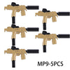SWAT Soldier Accessories Building Block Set with Laptop and Weapons