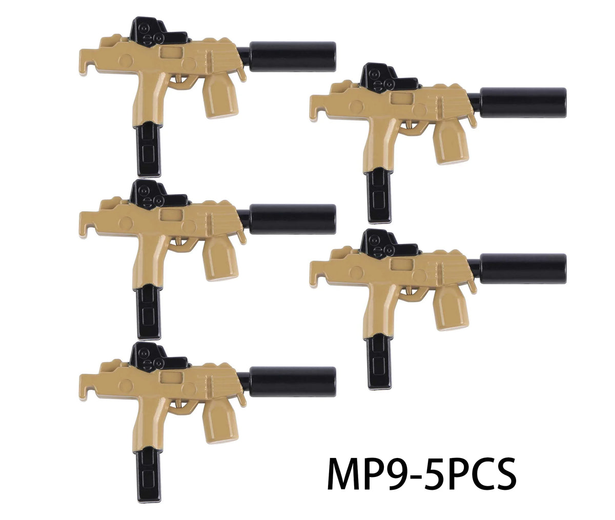SWAT Soldier Accessories Building Block Set with Laptop and Weapons