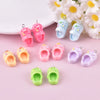 Ocean Summer Slippers Resin Charms for DIY Jewelry Making