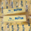 Pack of butter sticks with yellow packaging and blue labels for stress relief