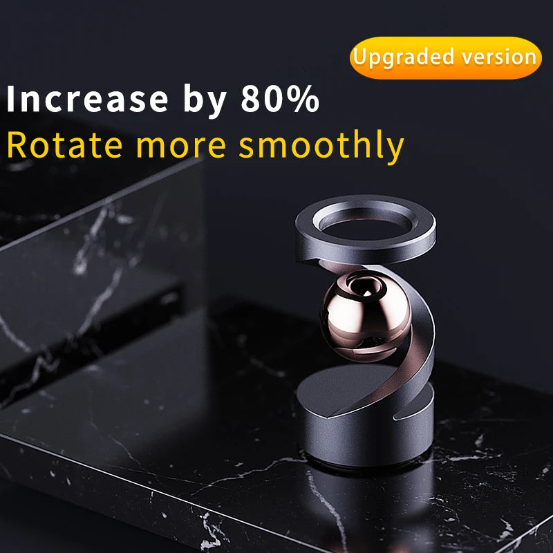 Magnetic Levitating Spinning Top – Precision Metal Desk Toy