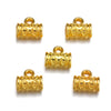 100-Piece Metal Bead Bails for Jewelry Making