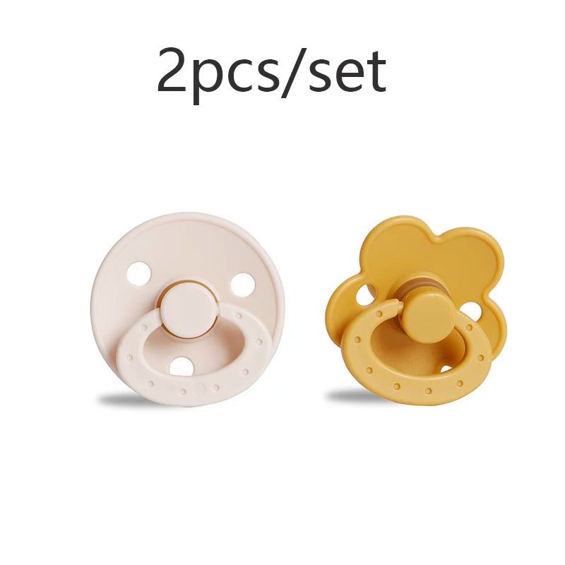 BPA-Free Silicone Baby Pacifier Set for Newborns