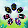 Various digital stopwatch and countdown timer smartwatches displayed against a green outdoor background.