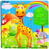 Wooden 3D Puzzle Set for Toddlers – Animal & Vehicle Jigsaw Games