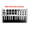 Teclado controlador MIDI profesional AKAI MPK Mini MK3 blanco