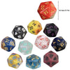Polyhedral Resin Dice Set (10-Piece) for D&D and RPG