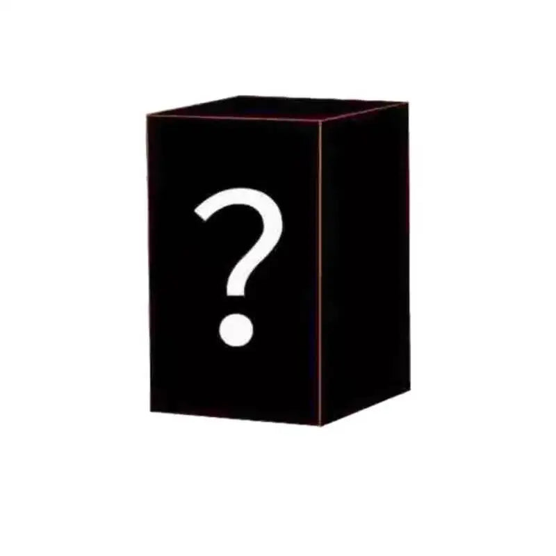 A black cube with a white question mark on the front.