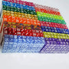Acrylic Dice Set – 100 Colorful 14mm Dice for Games, Parties & Learning