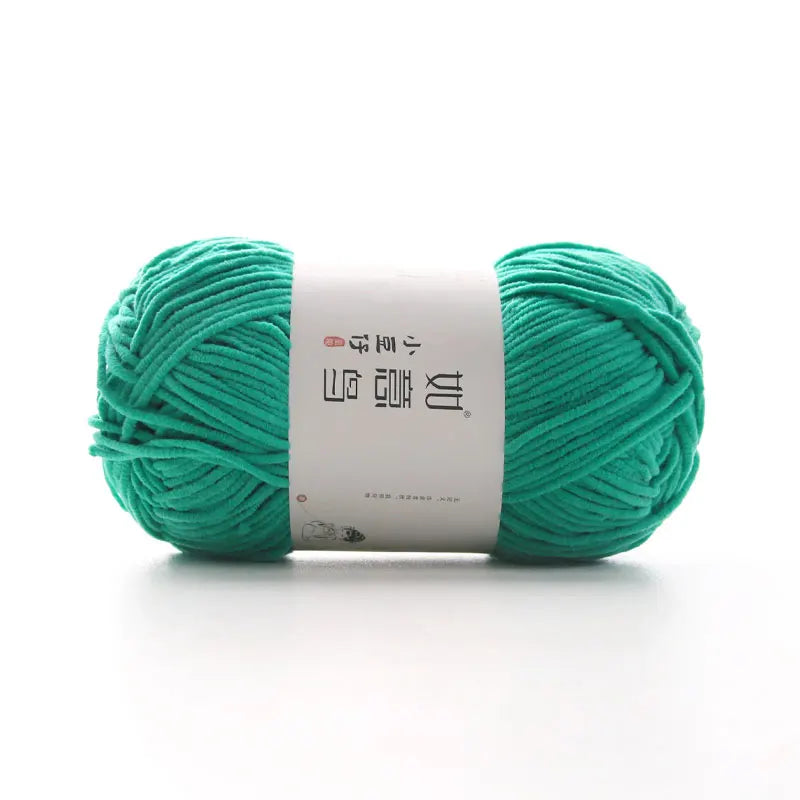 Soft Chenille Yarn for Crochet and Knitting