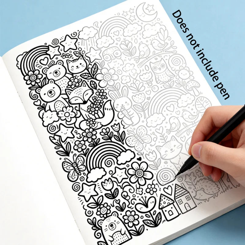 Graffiti Line Art Coloring Book for Adults