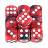 12mm Acrylic Dice Set – Mixed Colors, 10-Pack for Tabletop Gaming