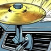 Mini Clip-On Car Cymbal for Ventilation Ports