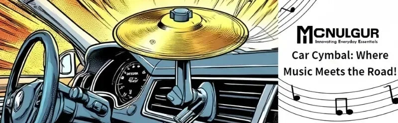 Mini Clip-On Car Cymbal for Ventilation Ports