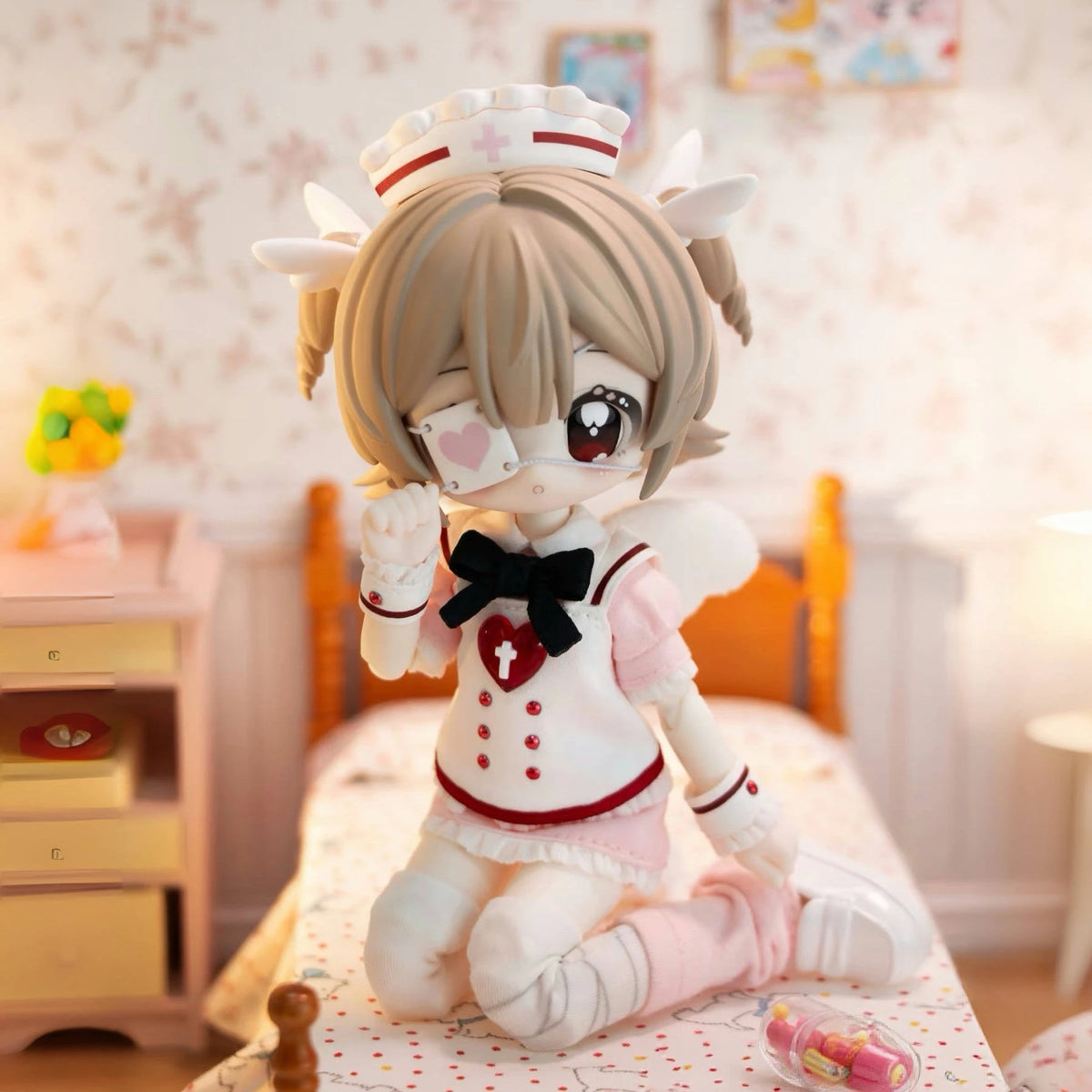 Anime-Style Collectible Figurine for Display