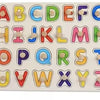 Wooden Alphabet & Number Peg Puzzles for Toddlers