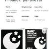 High-Contrast Baby Flash Cards for Visual Development