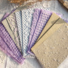 Vintage Textured Paper Pack for Junk Journaling and Scrapbooking