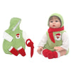 Adorable Jumpsuit Set for 20-22 Inch Reborn Dolls